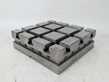 Stahl Kreuznutenplatte