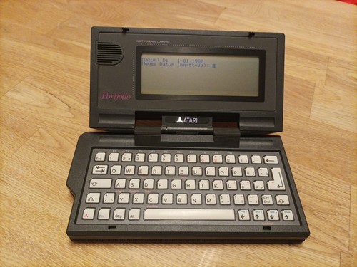 Atari portfolio hpc 004 - atari, pocket