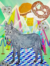 WEISE XXL Acryl BILD Abstrakt