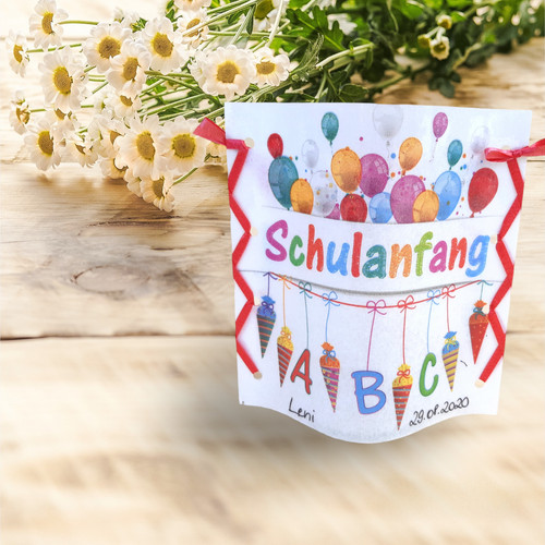 Tischdeko zur einschulung - einschulung, 1