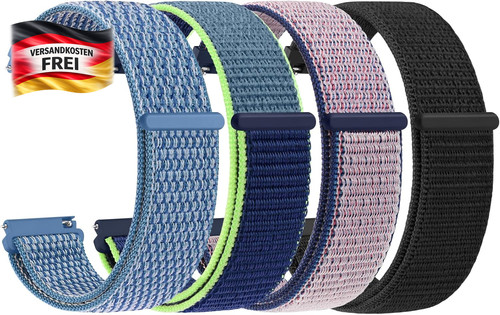 Nylon uhrenarmband 22mm - nylon, 18/20/22mm