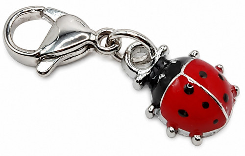 Marienkäfer charm clip - marienkäfer,