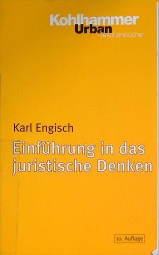 Einführung das juristische - einführung, in