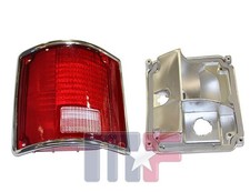 Rückleuchte m. Chromrand