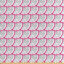 Drachenfrucht Satin Stoff als