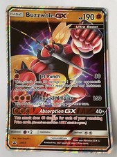 Carte Pokémon Buzzwole GX