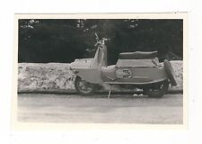 20/176 FOTO ROLLER MOPED MOTORRAD ZWEIRAD CEZETA RUCKSACK WERBUNG JAWA HELM