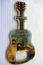 1 Hard Rock Cafe MAGNET BOTTLE OPENER SINGAPORE b