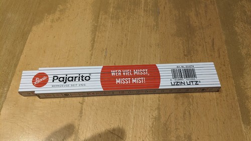 Meterstab zollstock werbung - zollstock,