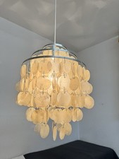 70er Jahre Muschellampe