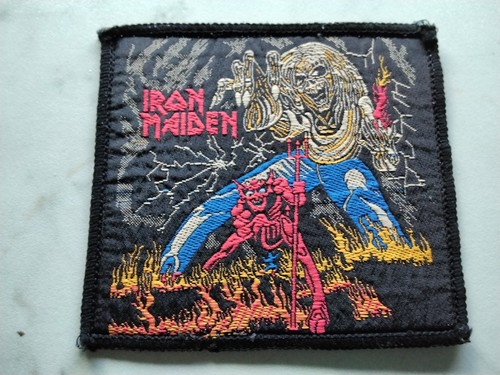 Iron maiden patch - iron, original