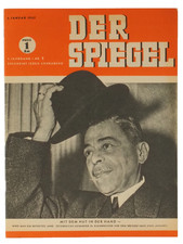 DER SPIEGEL. Jahrgang 1, Nummer 1, 4. Januar 1947 TOP ZUSTAND; K118