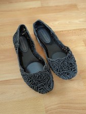 Melissa Campana Flats Ballerinas Slipper Damen Schuhe Rosen 38