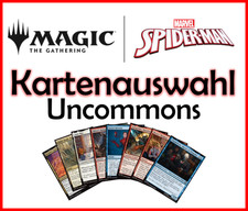 Magic The Gathering MARVEL Spiderman Englisch Einzelkarten Auswahl Uncommons