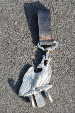 Alt antik Preussen Trommel Haken Uniform Adler Soldat Militaria Dach Bodenfund