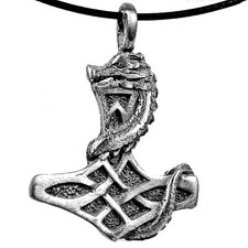 Anhänger Cernunnos - der gehörnte Hirschgott der Kelten