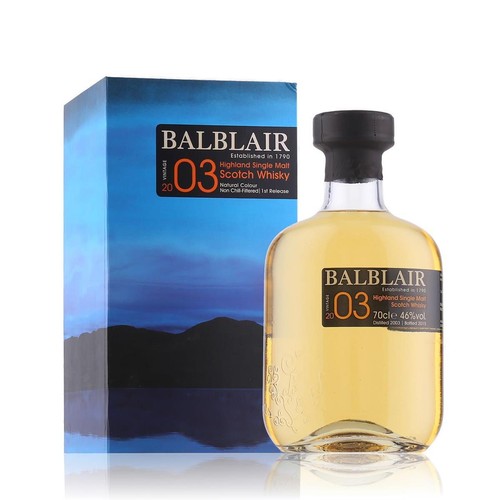 Balblair vintage 2003 - balblair, 2003/2015