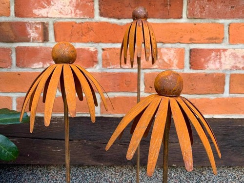 3er set gartenstecker - 3er,
