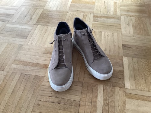 Moderne sneaker high taupe - high,