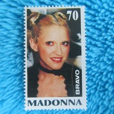 MADONNA  Briefmarke Stamp    BRAVO