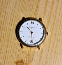 Bergland 68 Vergoldet Herren Armbanduhr Quarz Swiss Harley SA 3775