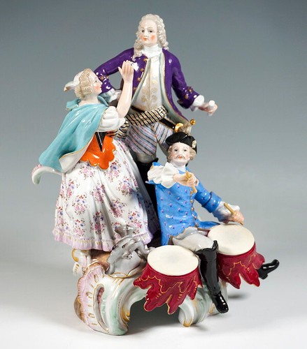 Meissen figur die liebes - ,