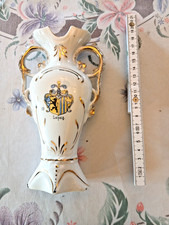 Andenken –Vase, Leipzig, Amphorenform, um 1900, Jugendstil Dachbodenfund