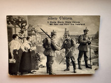 Gloria Viktoria Historische Feldpostkarte aus Nachlass. Los 110729