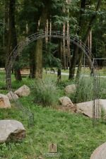 Rosenbogen HALBOVAL 220 cm Rankenbogen Rosenspalier Rundbogen Rankhilfe