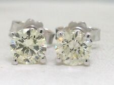 Paar Solitär Brillant