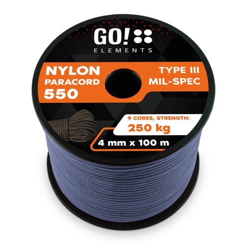 Paracord seil 4mm typ 550 - paracord,
