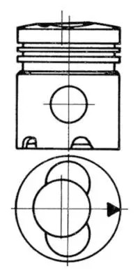 Kolben 93535600 kolbenschmidt - 93535600,