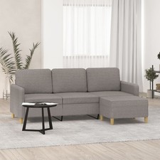3-Sitzer-Sofa mit Fußhocker Liegesofa Polstersofa Sessel Relaxcouch Relaxsofa