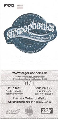Stereophonics concert 2001 - ,