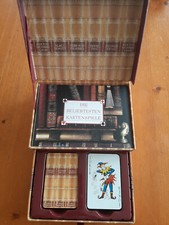 Spiel-Karten-Set  33 Spiele  Robert Frederick in Box aus Karton