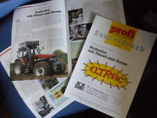 Fiatagri  F135 E 135 New Holland Elektroauto ? Elektrotraktor ! Traktor Prospekt