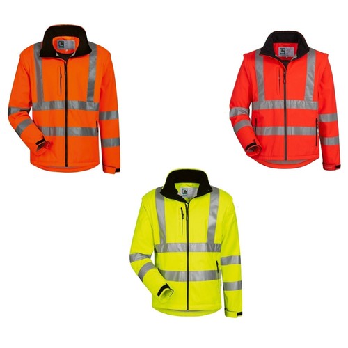 2in1 warnschutz softshell - warnschutz,