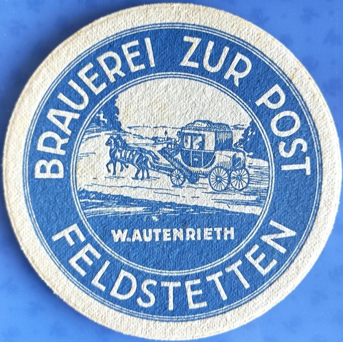 Alter bierdeckel brauerei - alter, vk