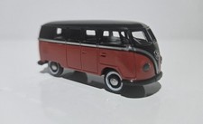 Brekina 1:87 VW T1 VOLKSWAGEN BUS SCHWARZ ROT SILBERSTREIFEN SONDERMODELL
