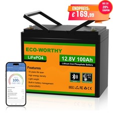 12,8V 100Ah Bluetooth LiFePO4