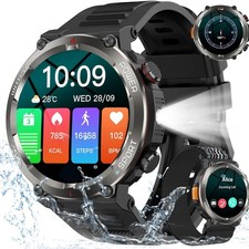 Smartwatch Herren Militär mit
