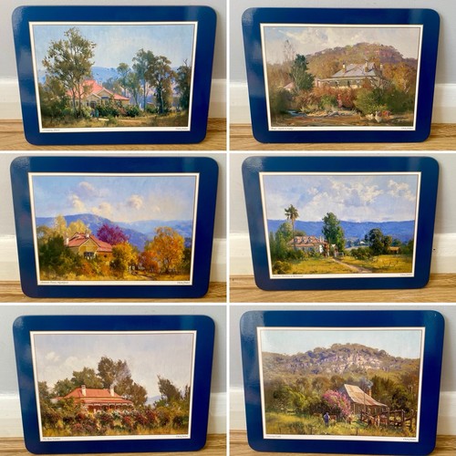 Vintage tischsets 6er - vintage,