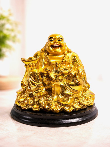 Feng shui buddha figur goldene - shui,