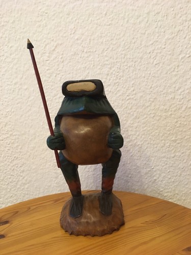 Taucher holz frosch - taucher,