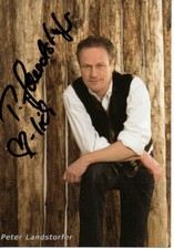 Autogramm - Peter Landstorfer (Chiemgauer Volkstheater)