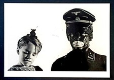 GOTTFRIED HELNWEIN Original - Fotografie Künstlerstempel Rahmen Selbstportrait 