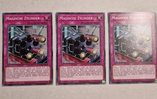 3× Yugioh Magische Zylinder BODE-DE070 1.Auflage - Common - Deutsch