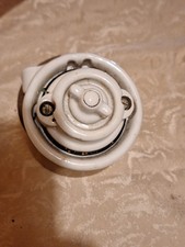 1 XRetro / Vintage  alter Lichtschalter aus Keramik / Porzellan  Drehschalter **