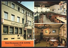 Kirn /Nahe, Ansichtskarte, Hotel-Restaurant Zur Sonne, Steinweg 22 