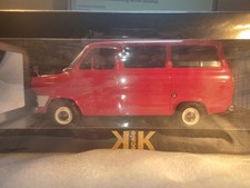 KK-Scale 1:18 Ford Translit MK 1 1965 Kleinbus rot Dachgepäcktr.180465 1/500 OVP